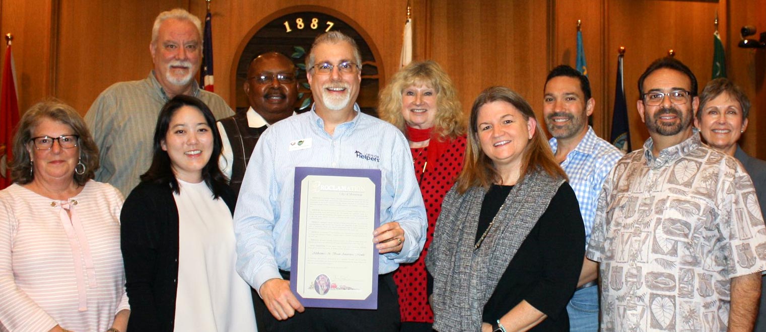 Monrovia Dementia Friendly team and Monrovia City Council