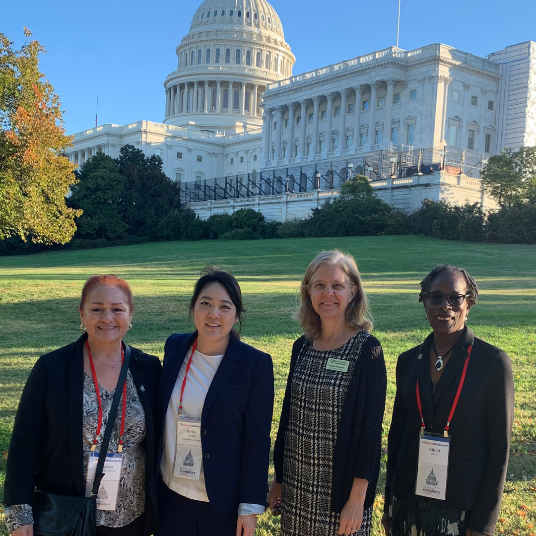 Alzheimer's Los Angeles advocates in Washington DC 2019