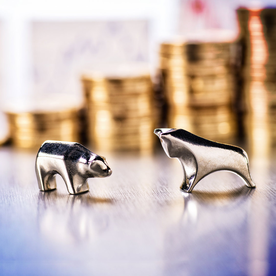 Get-Involved-ways-to-give-Gifts-of-Stock miniature metal bull and bear figurines