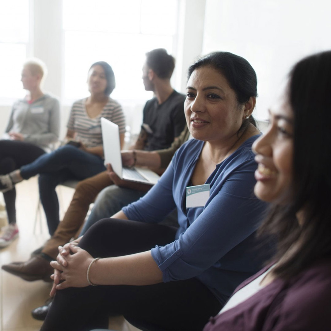 Services-Early-Memory-Loss-Programs people in a support group or small conference