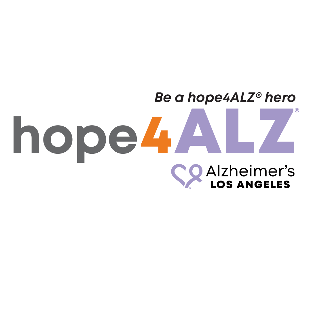 hope4ALZ logo - Be a hope4ALZ hero.