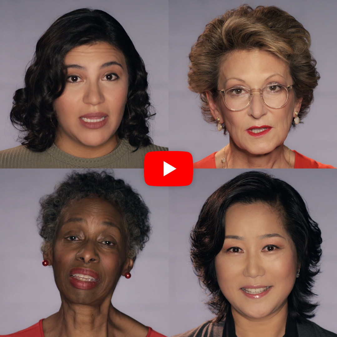 Alzheimers-is-a-Womens-Issue 4 faces from Alzheimer's is a Women's Issue video