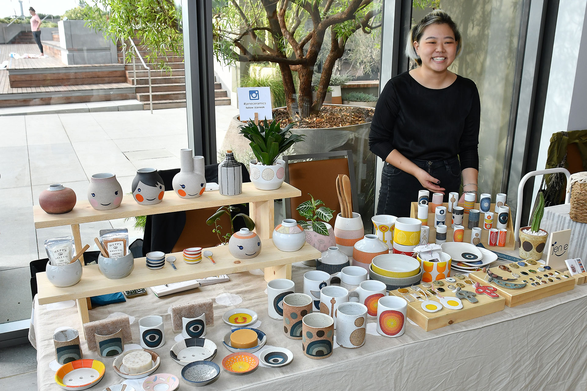 A vendor at the Visionary Womens Luncheon 2019