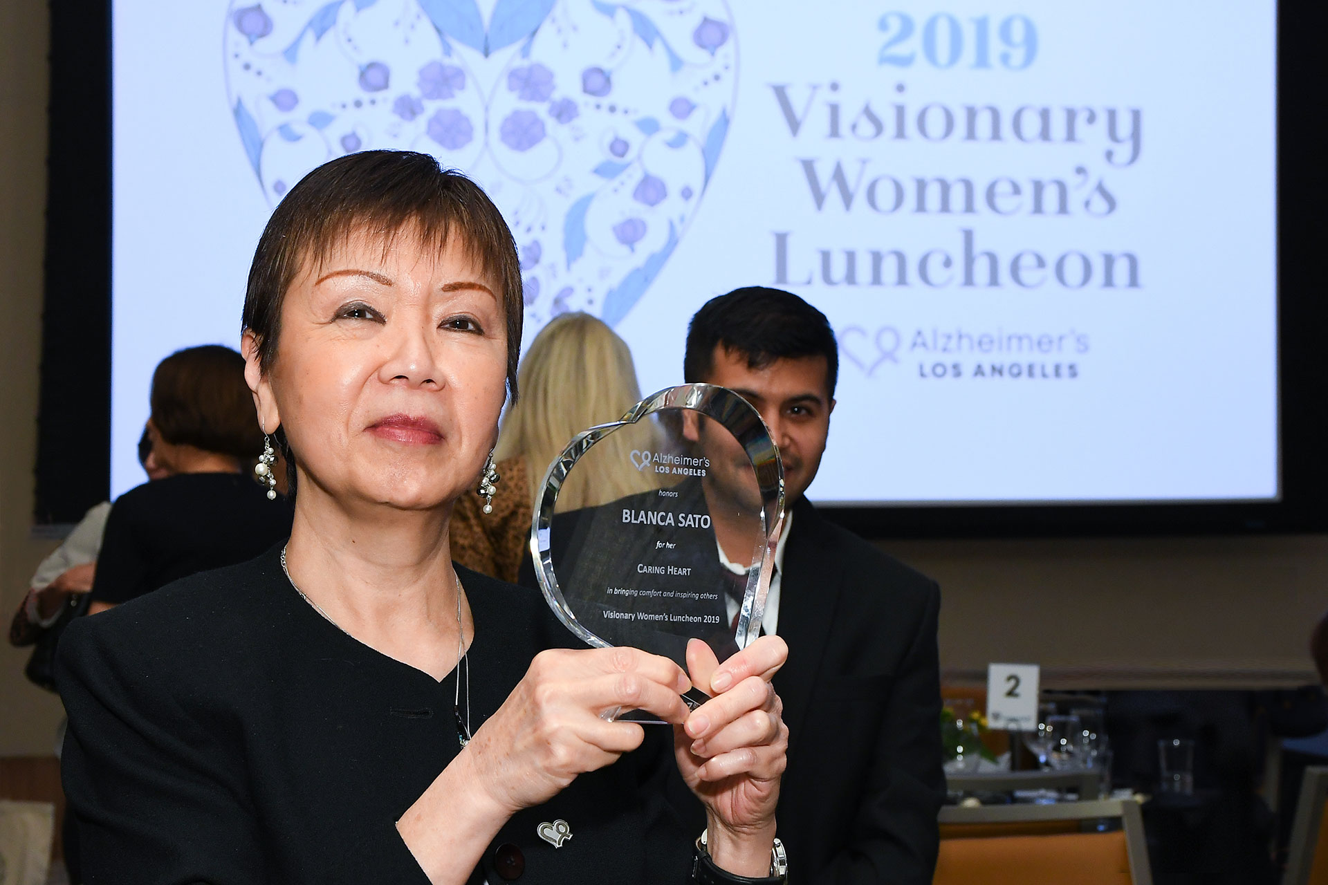 2019 Caring Hearts honoree Blanca Sato