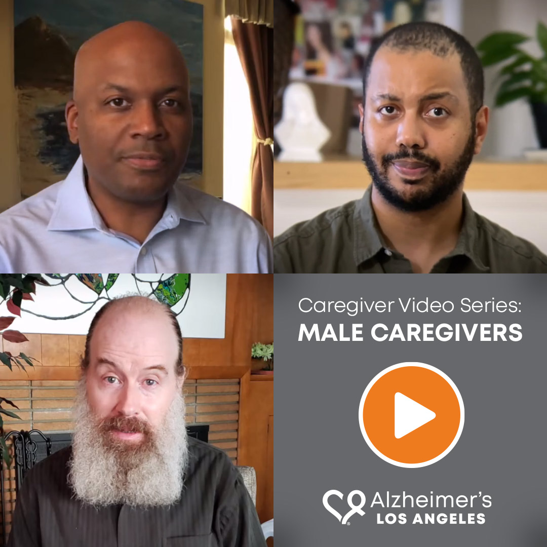 screenshots of male caregivers