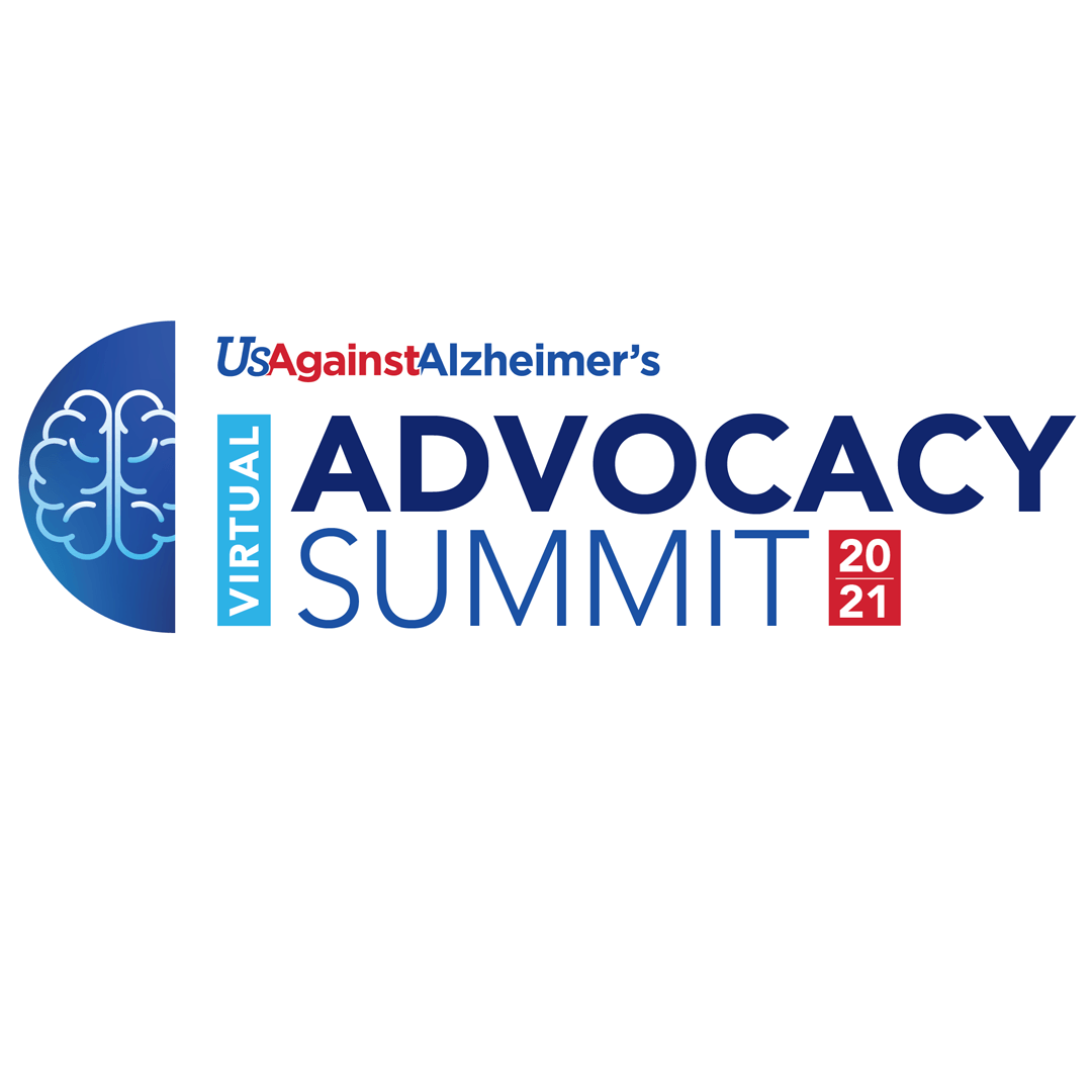 UsAgainst Alzheimer's Advocacy Summit 2021 logo