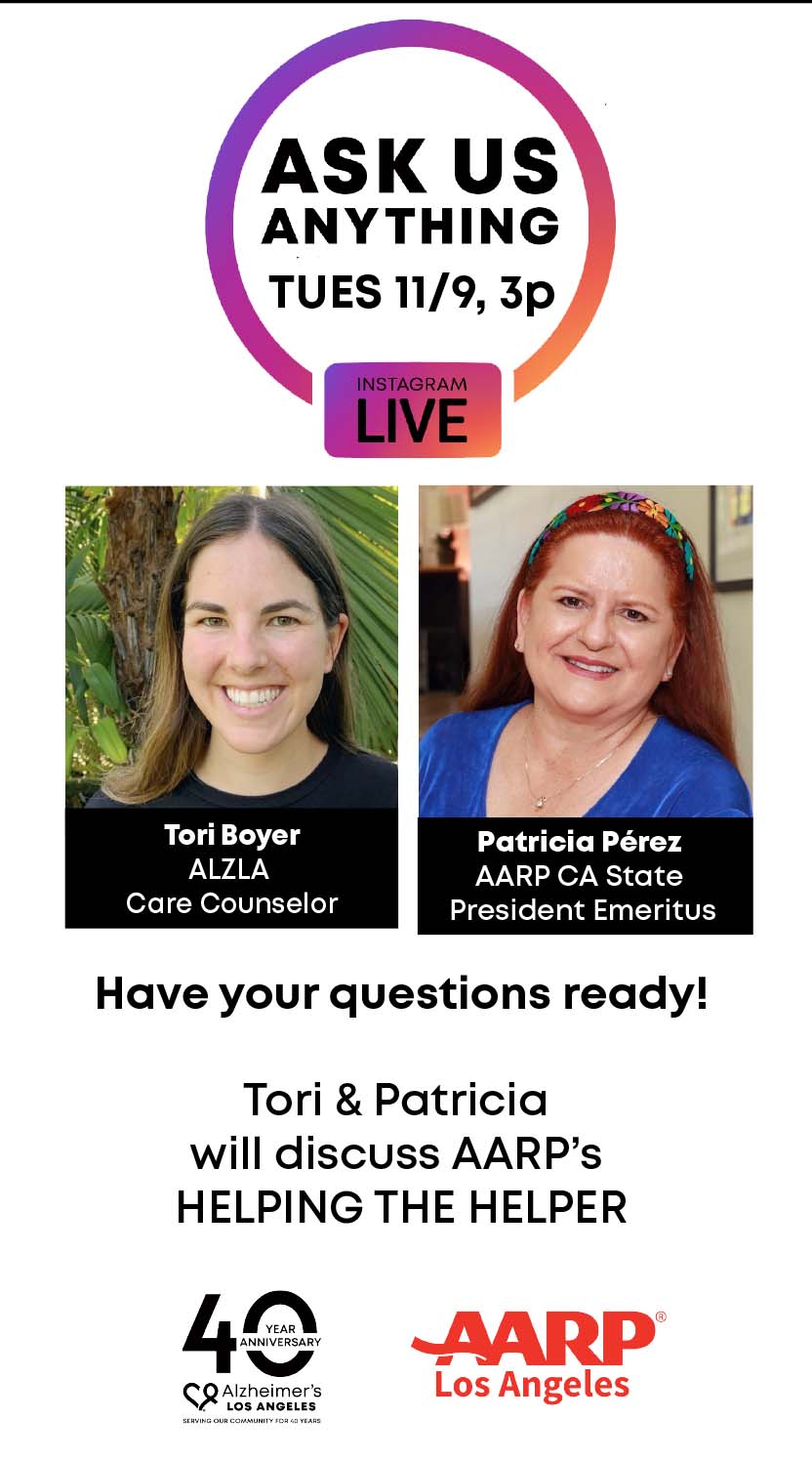 AARP AMA ENGLISH-11-09-2021 Ask Us Anything - Tori Boyer and Patricia Pérez