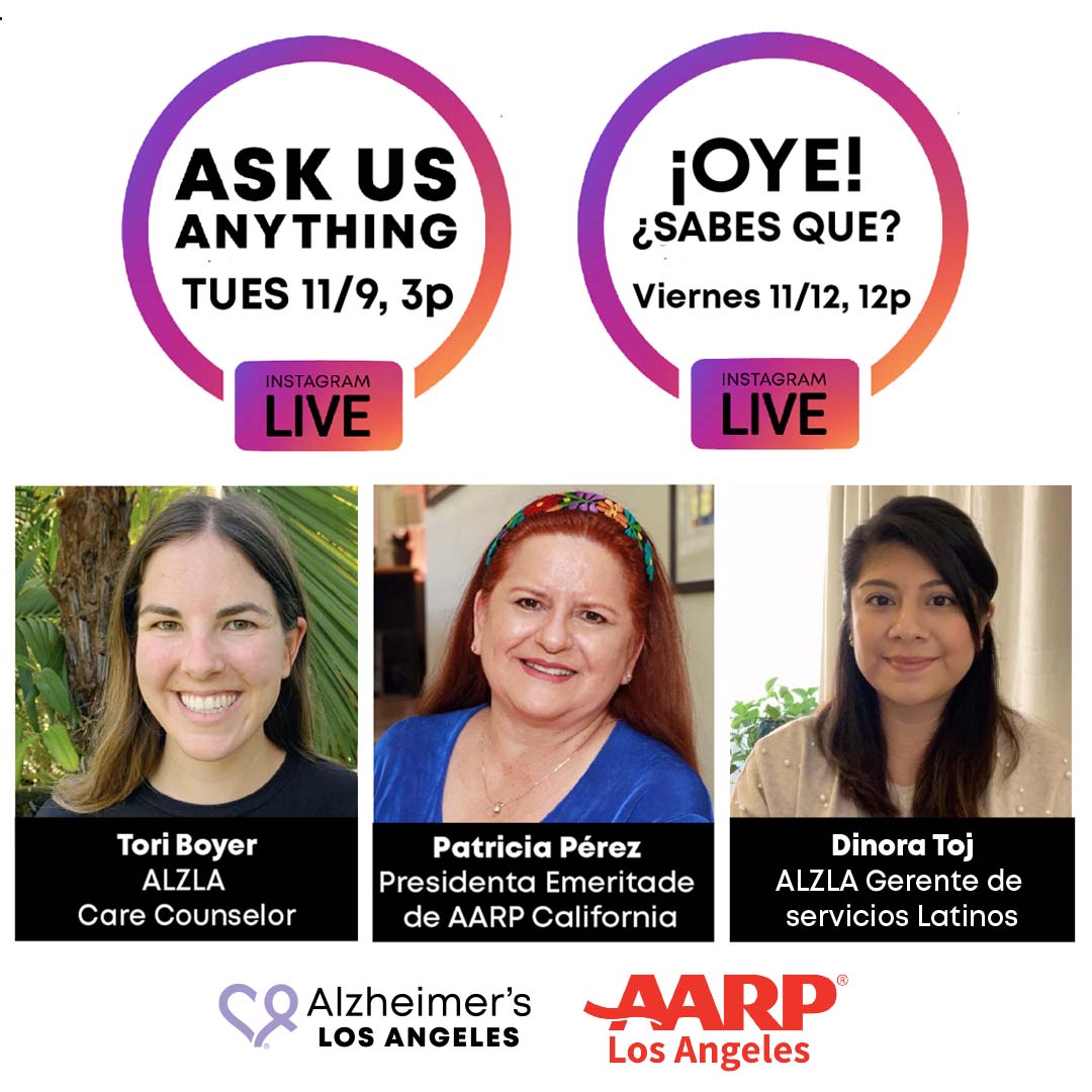 Ask-Us-Anything-with-AARP Tori Boyer, Patricia Pérez, Dinora Toj