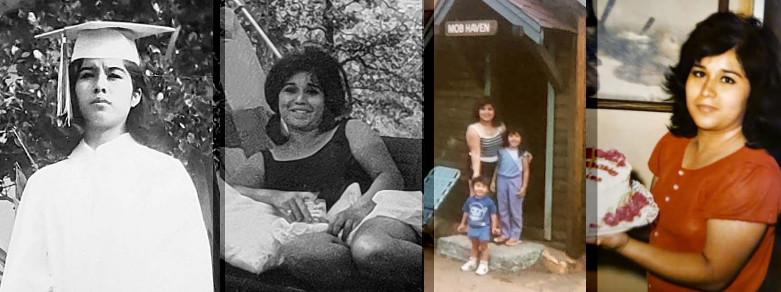 collage-of-Zandy-and-her-mom photos of Zandy and her mom