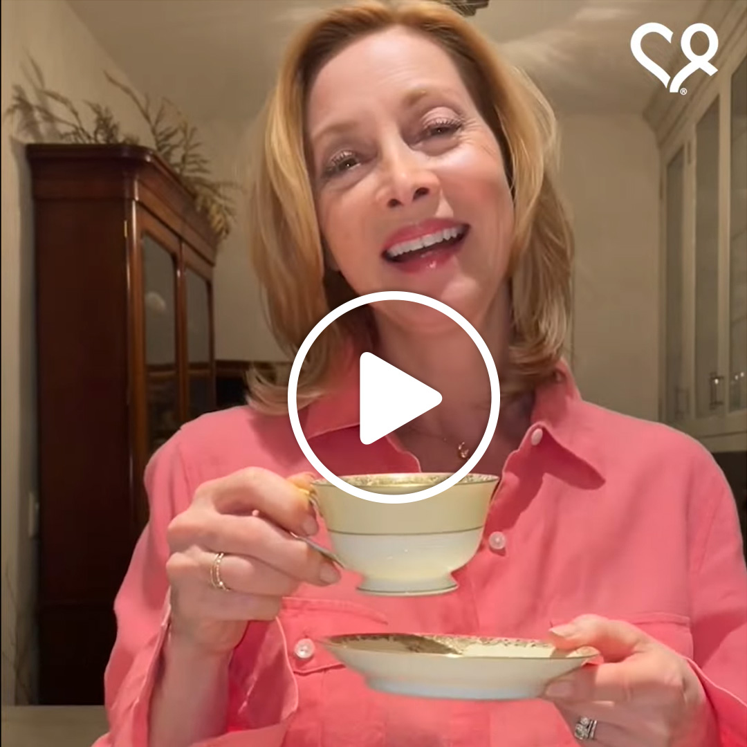visionary-women-tea-2022-Sharon-promo-video-1080×1080 Sharon Lawrence holding teacup