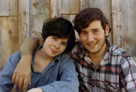 Deborah and Jeffrey in Bodie, CA in 1969