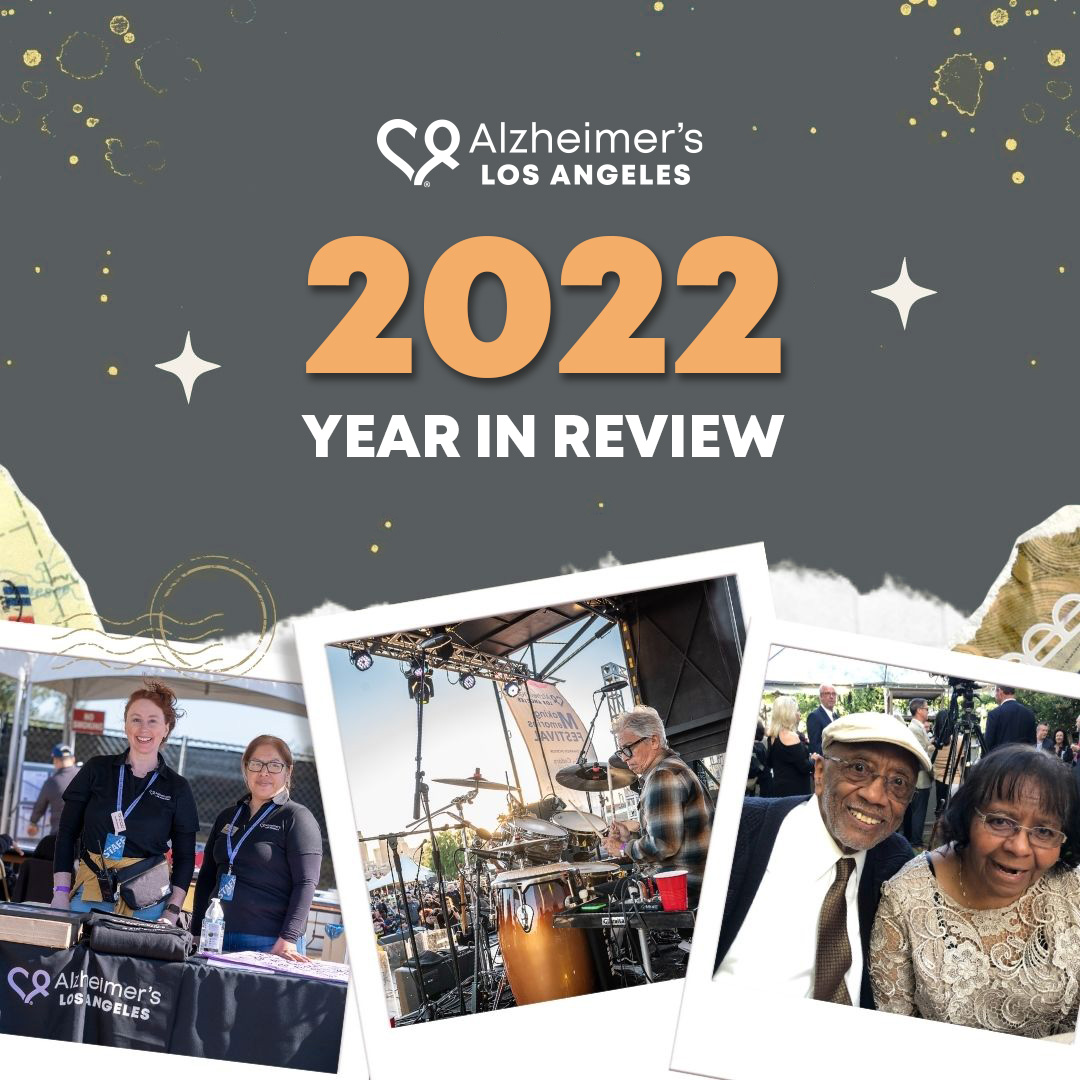 photos from Alzheimer's Los Angeles events in 2022