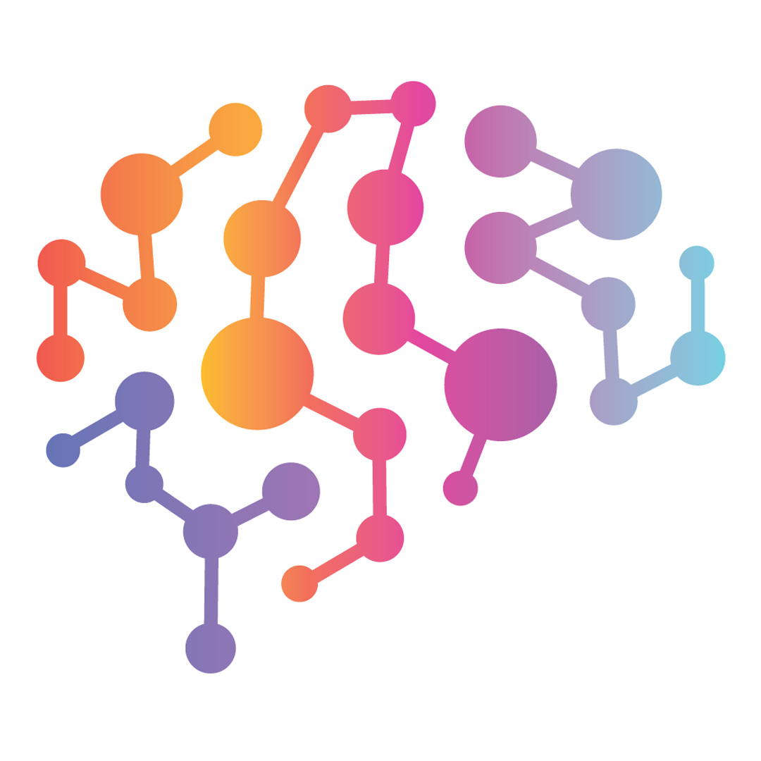 research-neurons simple illustration of connections in the brain