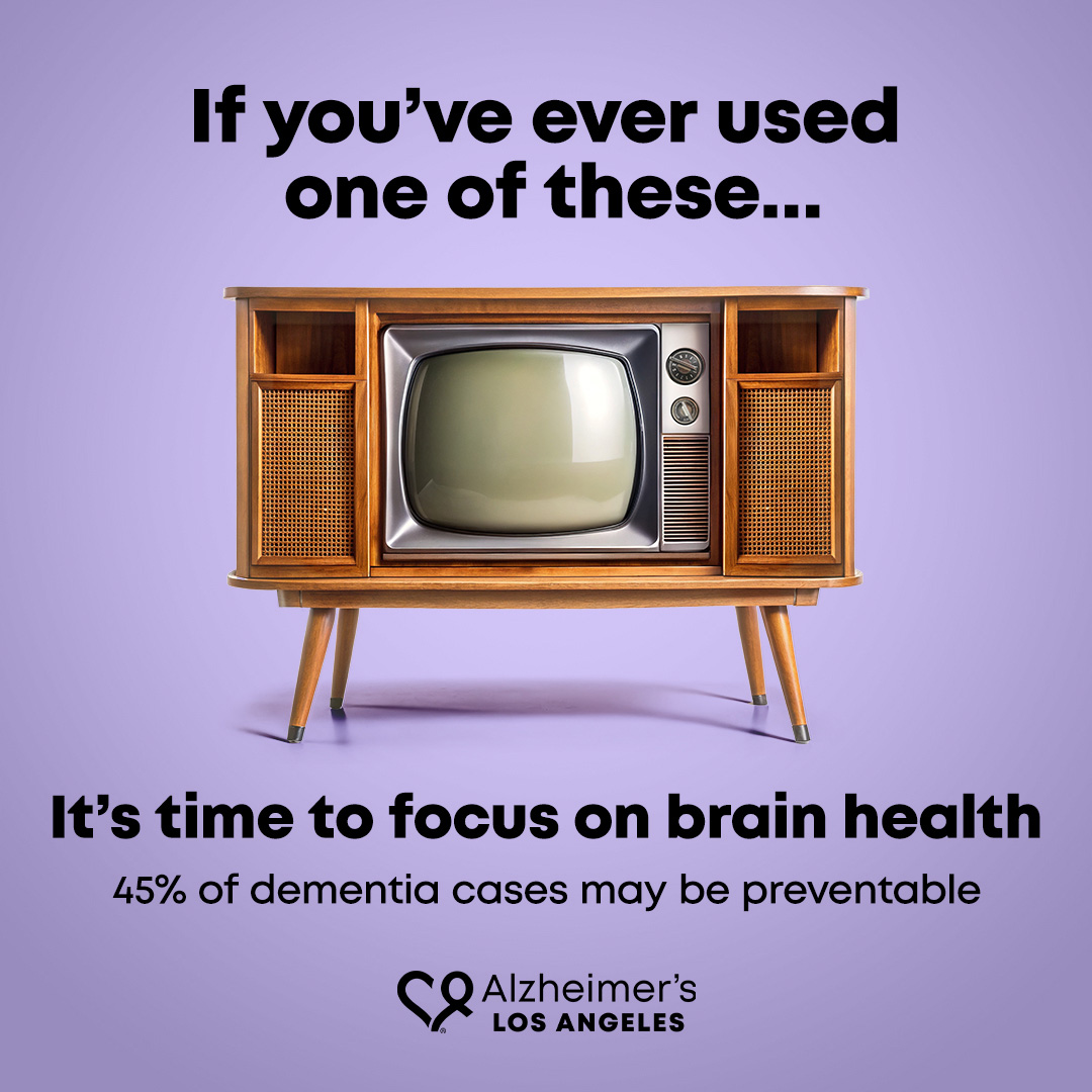 If you've ever used one of these -image of tube tv- It's time to focus on brain health