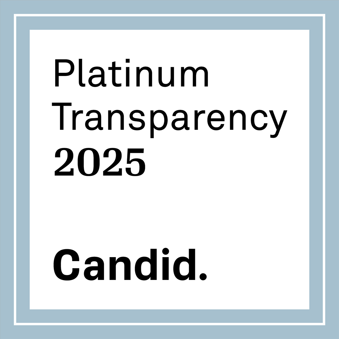 Platinum Transparency 2025 seal from Candid